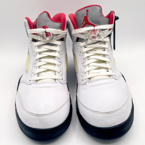 Air Jordan 5 Retro 'Fire Red Silver Tongue (2020)' | US M 11