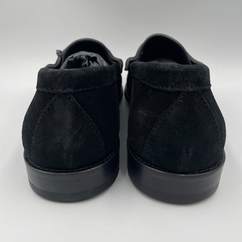 Rhude Black Penny Loafers Suede | US M 8