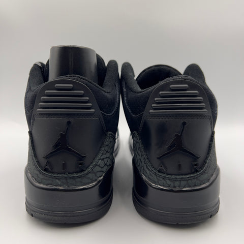 Air Jordan 3 Retro 'Black Cat (2025)' | US M 9