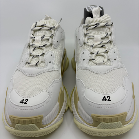 Balenciaga Triple S `White Tan ` | EU 42 / US M 9