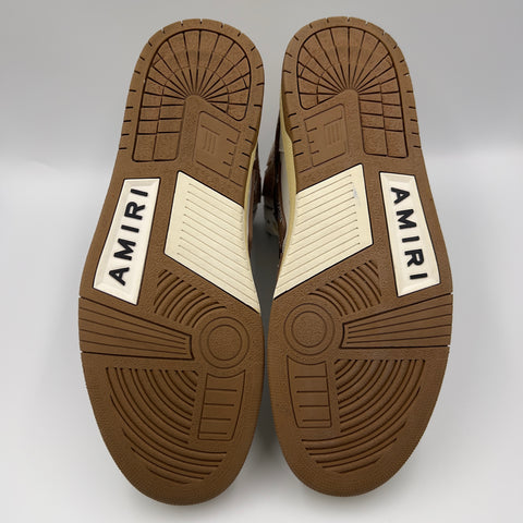 Amiri Skel High 'White Brown' | EU 45 / US M 12