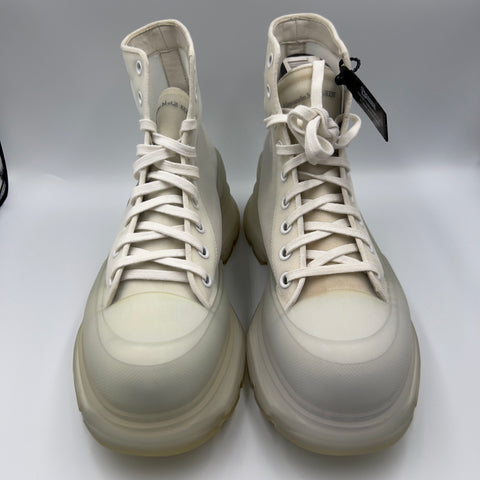 Alexander Mcqueen Tread Boot 'White Clear Sole' | EU 45 / US M 12