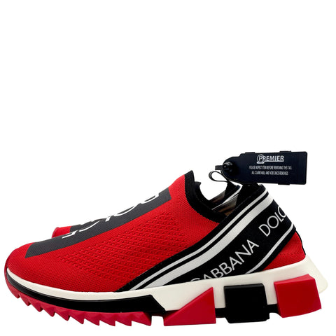 Dolce & Gabbana Sorrento Slip On Low 'Red Black' | EU M 42 / US M 9