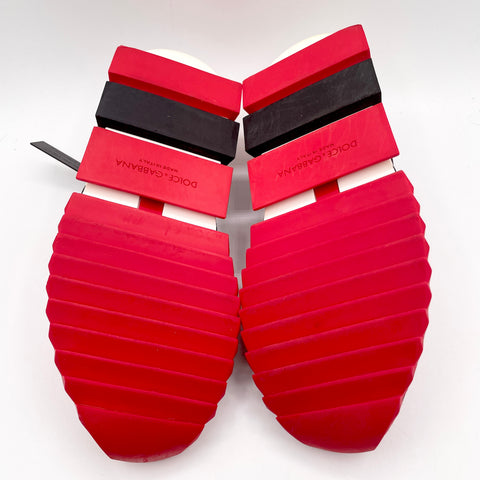 Dolce & Gabbana Sorrento Slip On Low 'Red Black' | EU M 42 / US M 9