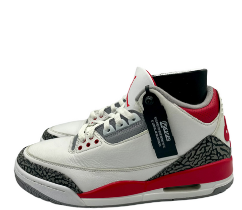 Air Jordan 3 Retro "Fire red (2022)' | US M 9.5