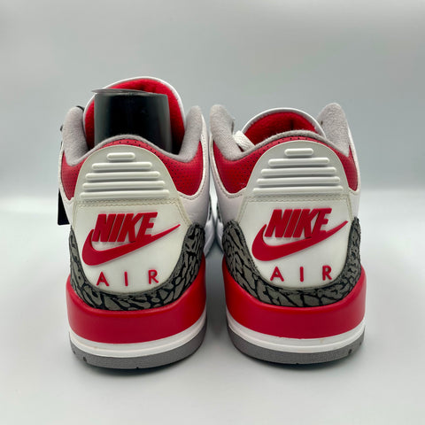 Air Jordan 3 Retro "Fire red (2022)' | US M 9.5