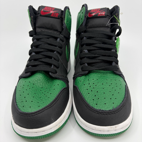 Jordan 1 Retro High GS `Pine Green Black (2020)` | GS 4.5 (No Box)