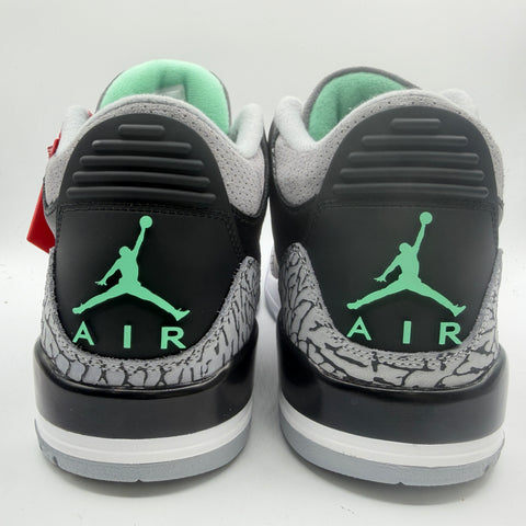 Air Jordan 3 Retro 'Green Glow (2024)' | US M 13