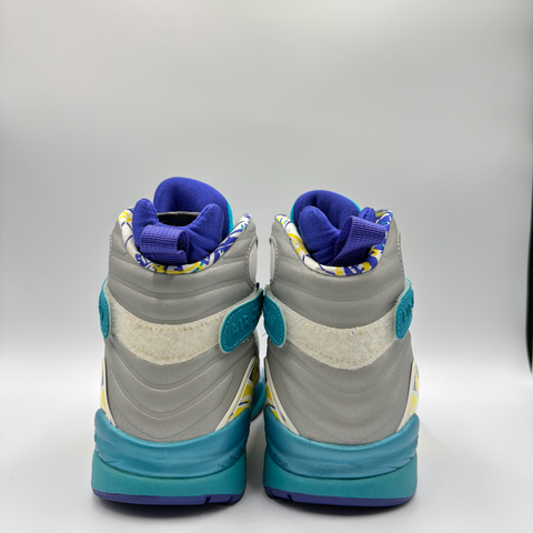 Jordan 8 Retro Women`s 'White Aqua (2019)' | W 9.5 / US M 8