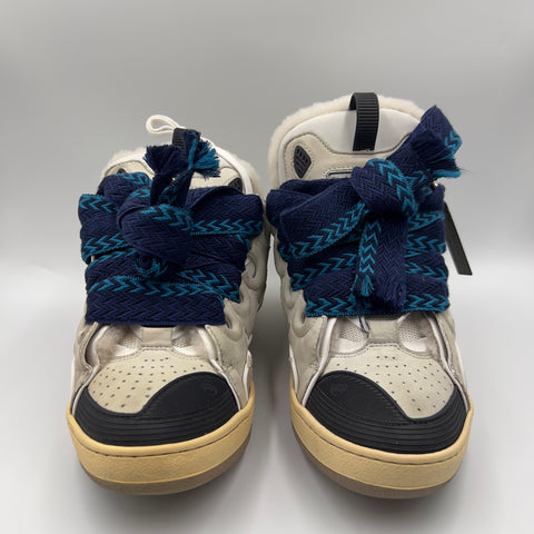 Lanvin Leather Curb 'White Grey Black Blue' | EU 43 / US M 10