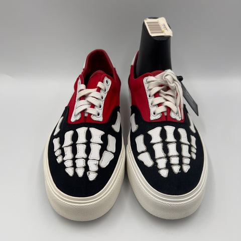 Amiri Skel Toe Lace Up 'Black White Red' | EU 43 / US M 10