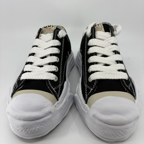 Maison Mihara Yasuhiro Hank OG Sole Canvas Low `Black` | EU 40 / US M 7