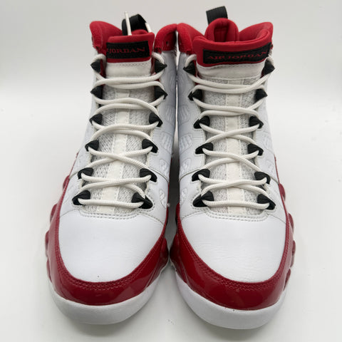 Air Jordan 9 Retro 'White Gym Red (2019)' | US M 8.5 (No Box)