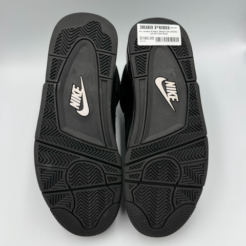 Air Jordan 4 Retro 'Black Cat (2025)' | US M 9 (No Box)