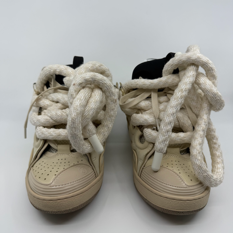 Lanvin Curb 'Snake Laces Beige Black' | EU M 40 / US M 7