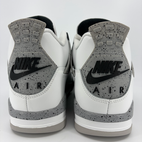 Jordan 4 Retro `White Cement (2025)` | US M 10.5