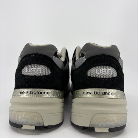 New Balance 992 `MiUSA Black Grey (2025)` | US M 8.5
