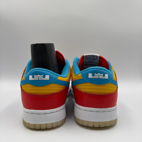 Nike Dunk Low QS  'LeBron James Fruity Pebbles (2022)' | US M 10.5 (No Box)