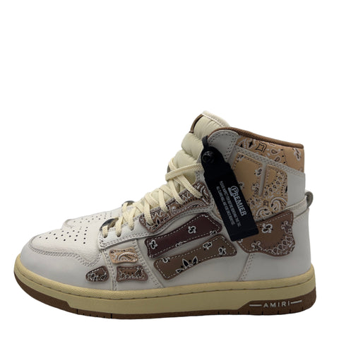 Amiri Skel Top HI 'Bandana Brown White' | EU 42 / US M 9