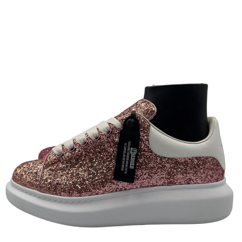 Alexander McQueen Oversized 'Pink Glitter White' | EU 41.5 / US M 8.5