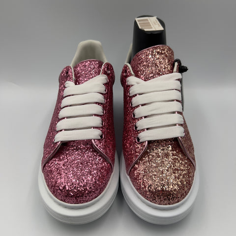 Alexander McQueen Oversized 'Pink Glitter White' | EU 41.5 / US M 8.5