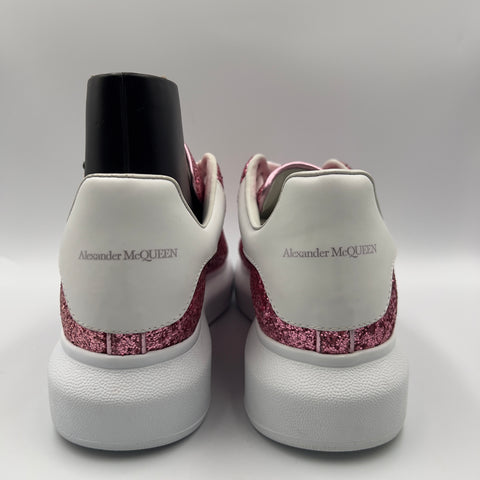 Alexander McQueen Oversized 'Pink Glitter White' | EU 41.5 / US M 8.5