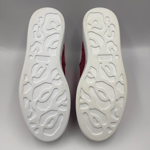 Alexander McQueen Oversized 'Pink Glitter White' | EU 41.5 / US M 8.5