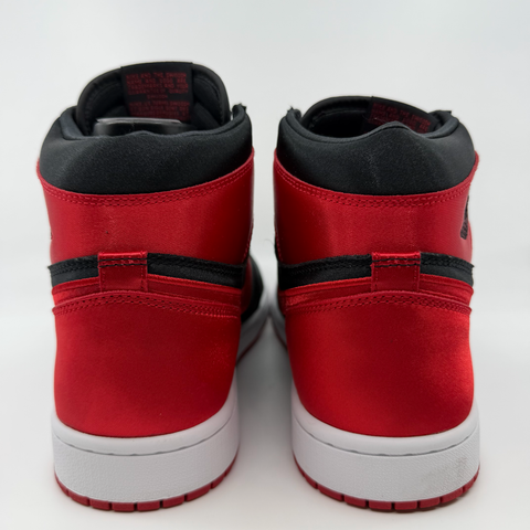 Air Jordan 1 Retro 'Satin Bred' | US W 10.5 / US M 9 (No Box)