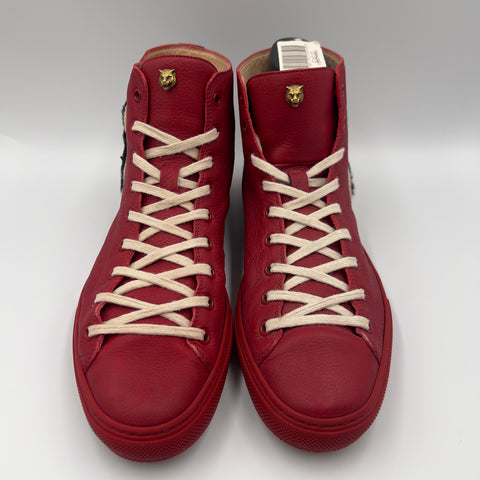 Gucci Leather Hi Top  'Panter Red' | EU 41 / US M 8