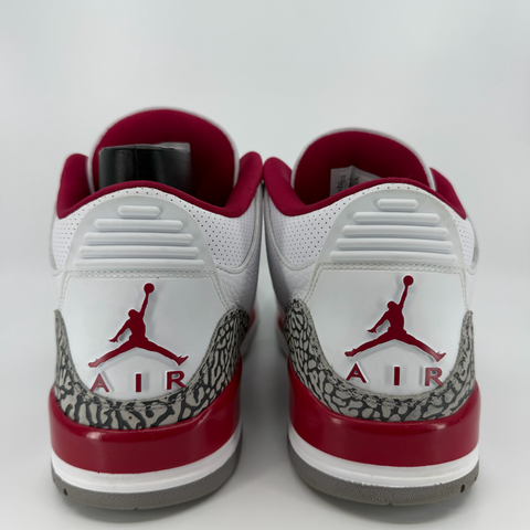 Air Jordan 3 Retro 'Cardinal Red (2022)' | US M 13