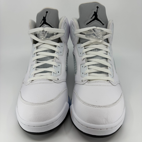 Air Jordan 5 Retro 'White Metallic (2026)' | US M 13