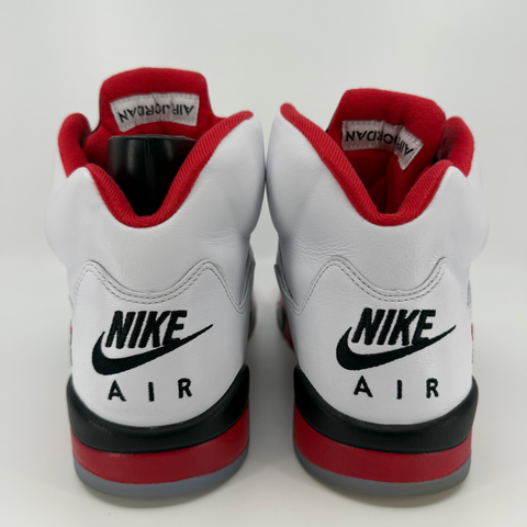 Air Jordan 5 Retro `Fire Red Black Tongue (2025)' | US M 10.5