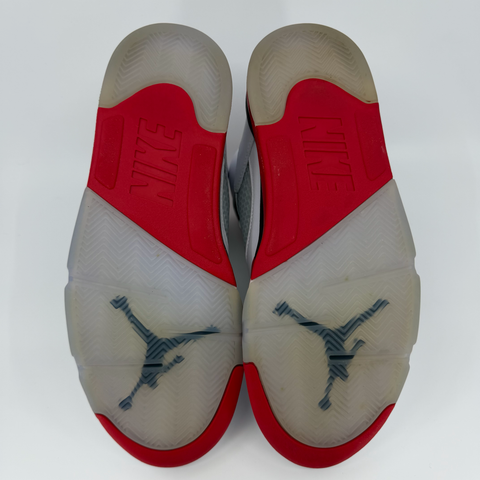 Air Jordan 5 Retro `Fire Red Black Tongue (2025)' | US M 10.5