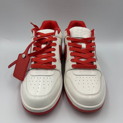 OFF-WHITE Out Of Office 'White Red Patent Leather' | EU 40/ US M 7