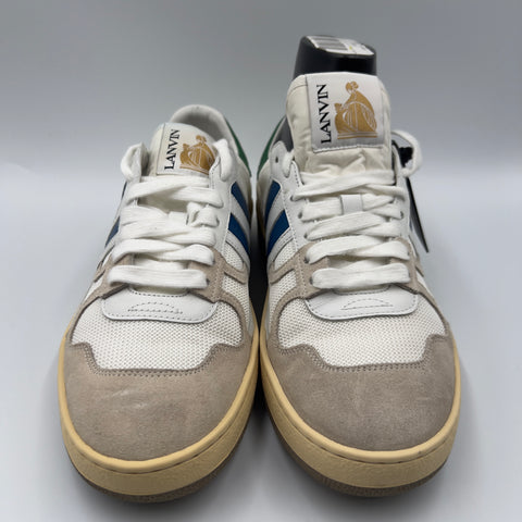 Lanvin Clay Low Top 'White Grey Blue Green' | EU 40 / US M 7