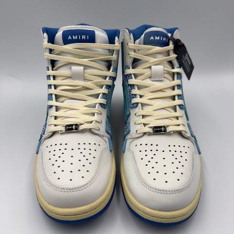 AMIRI Skel Top Hi 'Bandana White Blue' | EU 40 / US M 7