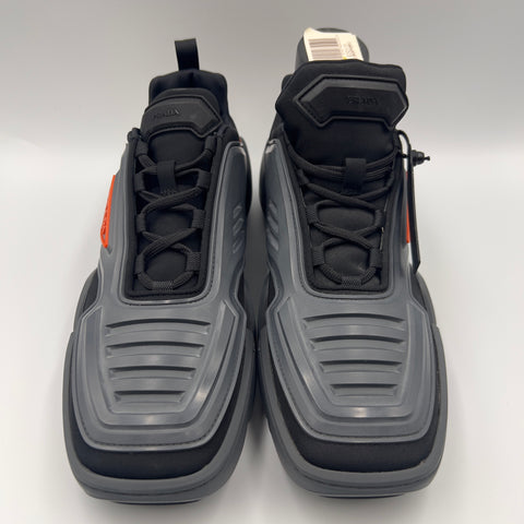 Prada Techno Stretch Sneaker 'Nero Orange' | EU 41.5 / US M 8.5