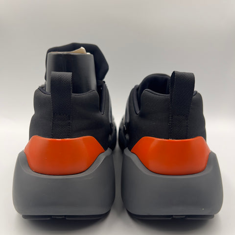 Prada Techno Stretch Sneaker 'Nero Orange' | EU 41.5 / US M 8.5