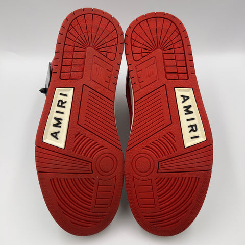 AMIRI Skel Top HI 'White Red' | EU 40 / US M 7