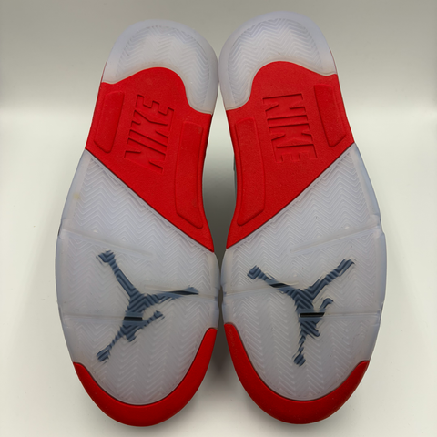 Jordan 5 Retro 'Fire Red Black Tongue (2025)' | US M 12
