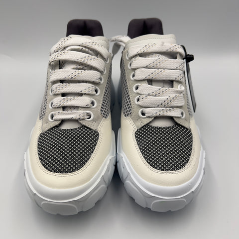 Alexander McQueen Oversized Court Trainer 'White Grey ' EU 37.5 / US M 5.5