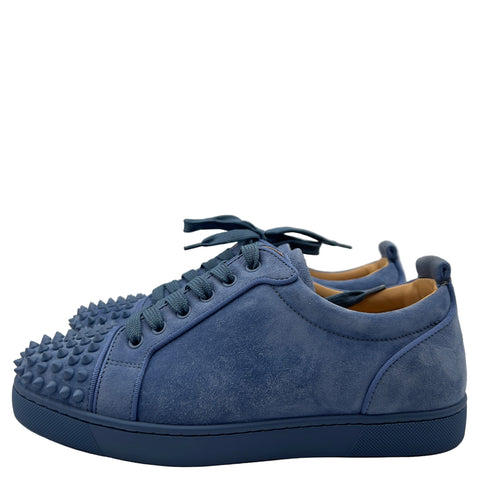 Christian Louboutin Junior Spikes 'Suede Blue' | EU 40 / US M 7