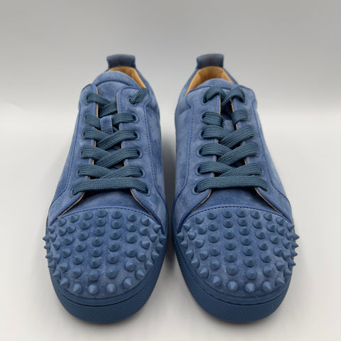 Christian Louboutin Junior Spikes 'Suede Blue' | EU 40 / US M 7