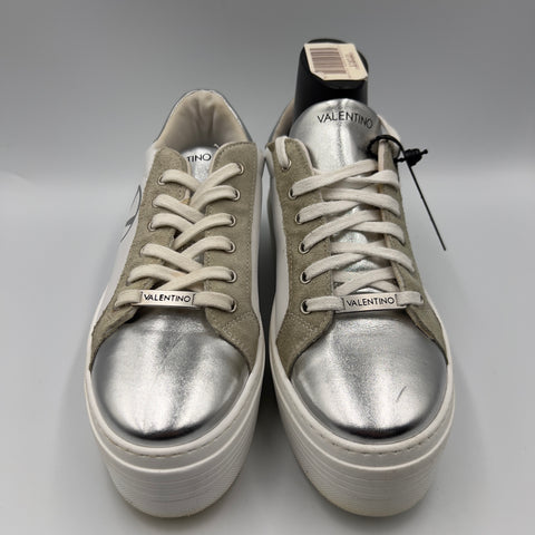 Valentino Sela Platform Women's 'White Silver' | US W 10 / US M 8.5