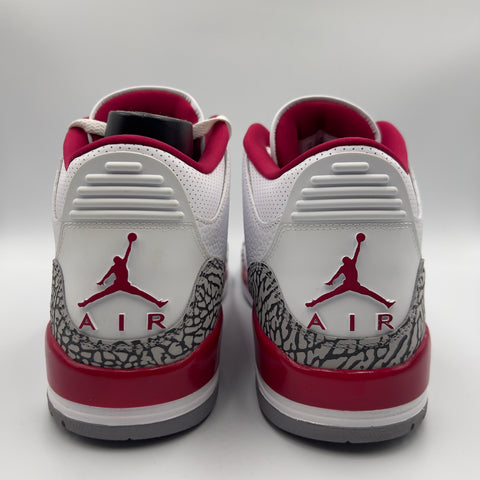 Air Jordan 3 Retro 'Cardinal Red (2022)' | US M 14