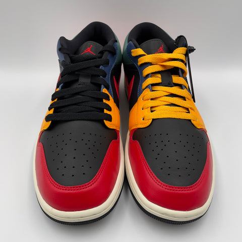 Air Jordan 1 Low SE Womens  'Black Multi-Color (2022)' | US W 12/ M 10.5