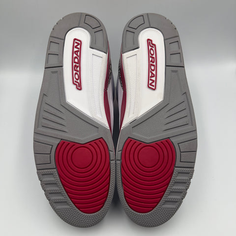 Air Jordan 3 Retro 'Cardinal Red (2022)' | US M 14