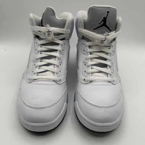 Air Jordan 5 Retro 'White Metallic (2026)' | US M 10