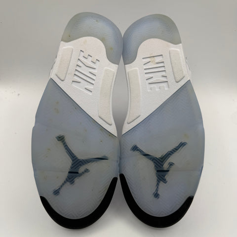 Air Jordan 5 Retro 'White Metallic (2026)' | US M 10