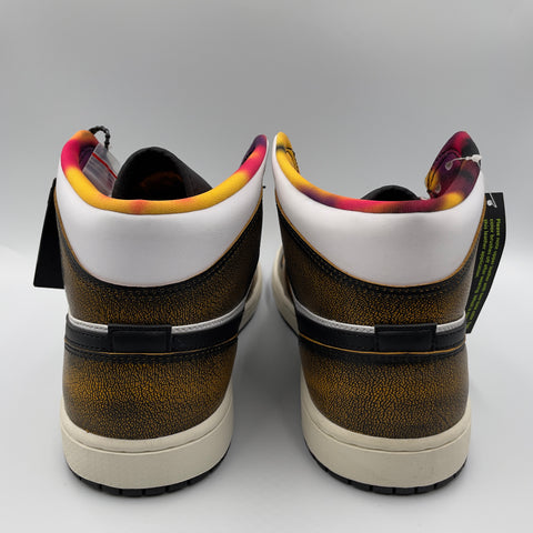 Jordan 1 Mid SE 'Orange Wear Away (2022)' | US M 10.5